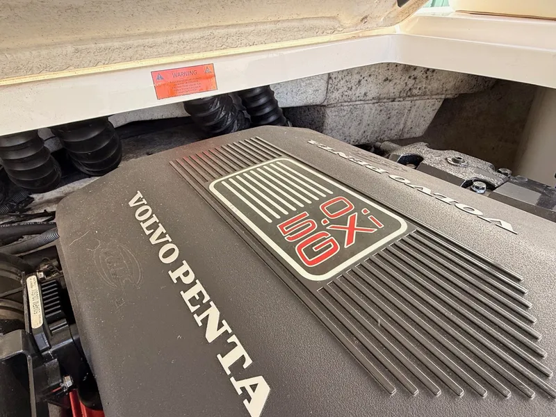 Slide: The Image of Volvo Penta engine in 2003 Regal 2000 Bowrider boat. - 24