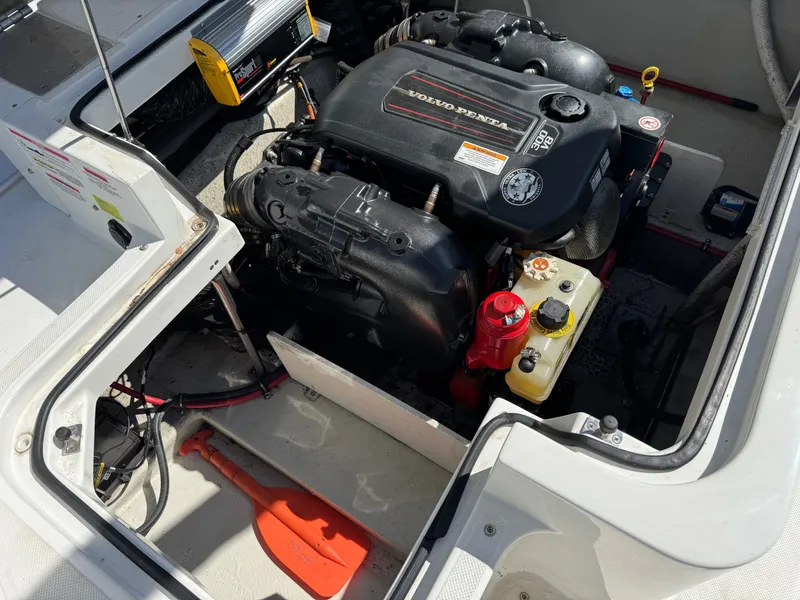 Slide: The Image of Engine compartment of a 2017 Cobalt R5 with Volvo Penta engine. - 34