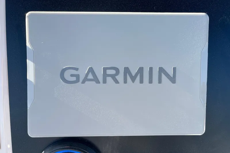Slide: The Image of Garmin display on 2026 Robalo R200 Center Console boat dashboard. - 11