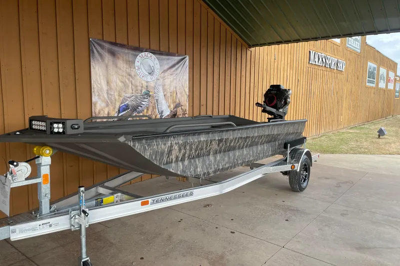 The Image of 2026 Reaper Boats 753 Timber Reaper on trailer, displayed at Mack's Sport Shop. - 0