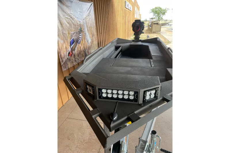 Slide: The Image of 2026 Reaper Boats 753 Timber Reaper with LED lights and sleek design. - 7