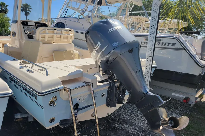 Slide: The Image of 2017 Grady-White 251 Coastal Explorer boat with Yamaha 300 outboard motor. - 3