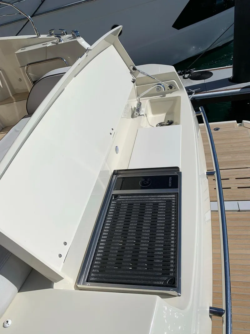 Slide: The Image of Beneteau Monte Carlo 5 2016 outdoor kitchen with grill. - 10