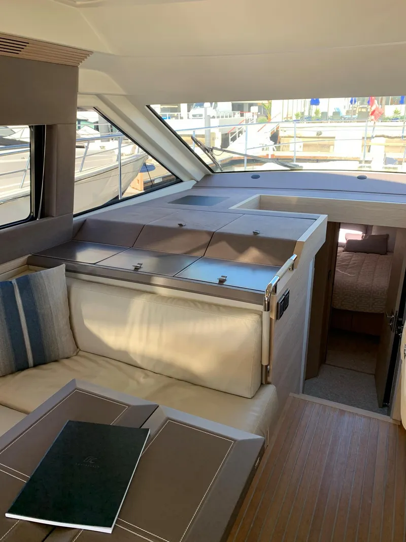 Slide: The Image of Interior of 2016 Beneteau Monte Carlo 5 yacht. - 19