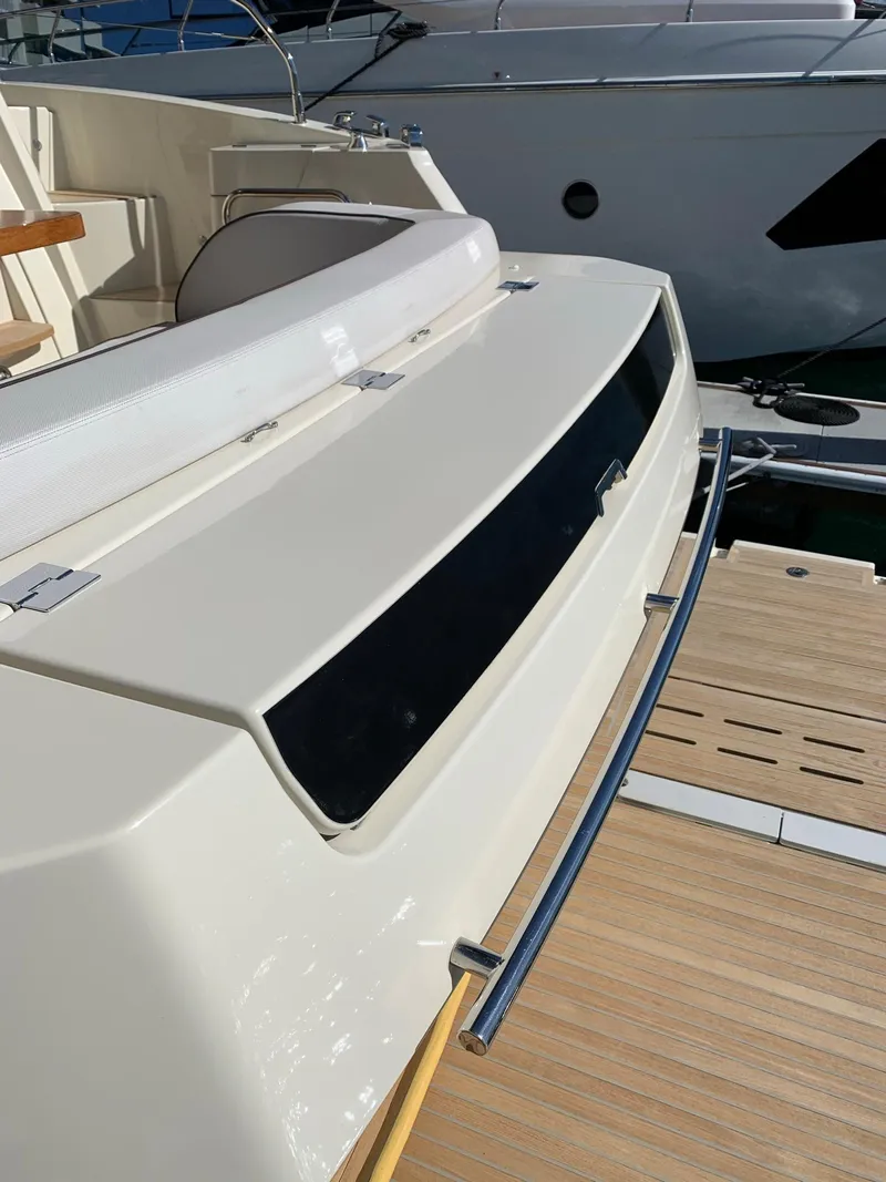 Slide: The Image of Rear view of 2016 Beneteau Monte Carlo 5 yacht. - 9