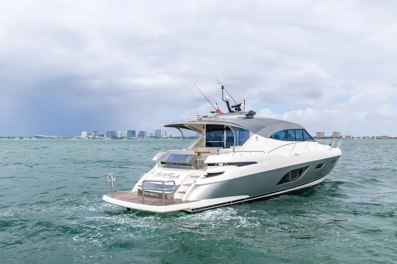 Slide: The Image of Riviera 6000 Sport Yacht 2024 - 8