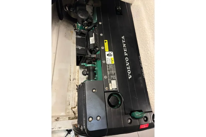 Slide: The Image of Volvo Penta engine in a 2014 Beneteau Gran Turismo 49 yacht. - 17
