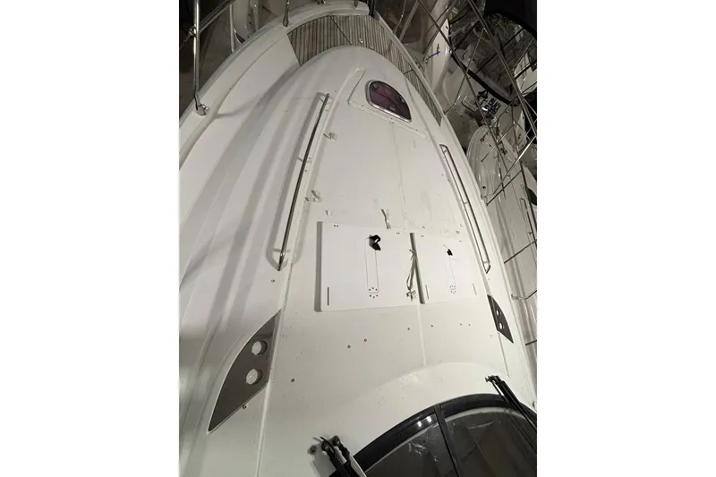 Slide: The Image of 2014 Beneteau Gran Turismo 49 yacht deck, showcasing sleek design and modern features. - 34