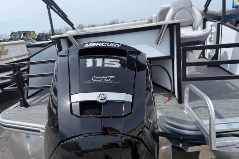 Slide: The Image of 2026 Lowe SF 232 Sport Fish with Mercury 115 CT outboard motor. - 8
