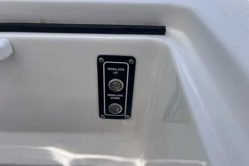 Slide: The Image of Windlass control panel on 2019 Sea Fox 328 Commander boat. - 57