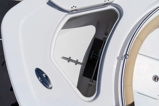 Slide: The Image of 2026 Sportsman Heritage 231 Center Console storage compartment. - 38