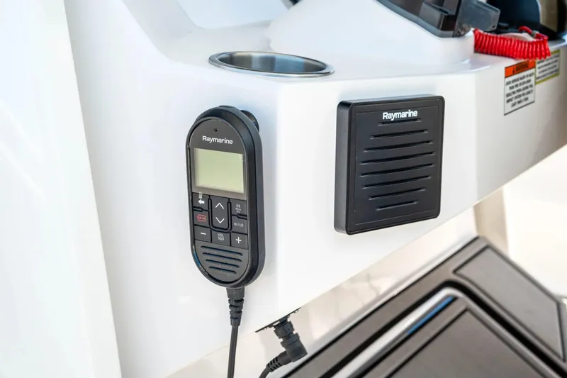 Slide: The Image of Raymarine control on Twin Vee 280 GFX2 CC boat, year 2026. - 25