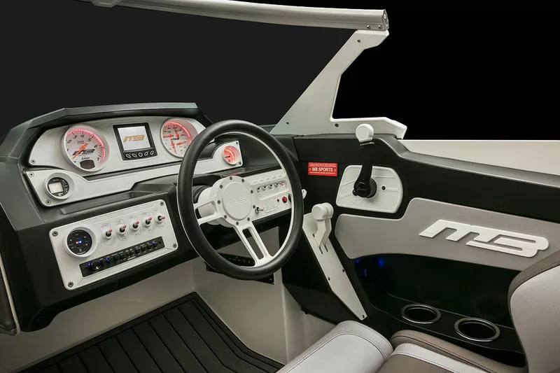 Slide: The Image of 2026 MB B52 23 Classic boat rear view, showcasing sleek design and modern features. - 7