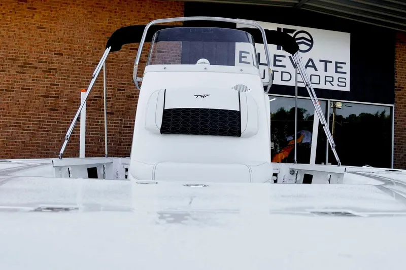 Slide: The Image of 2026 Tidewater 2110 Bay Max boat at Elevate Outdoors dealership. - 28