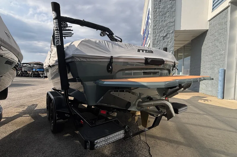 The Image of 2026 MB B52 23 Classic boat on trailer at Thunder Marine Boating Center. - 2