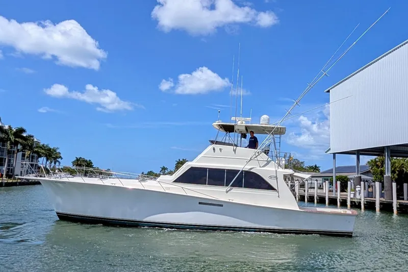 Slide: The Image of 1985 Ocean Yachts 55 Super Sport - 2