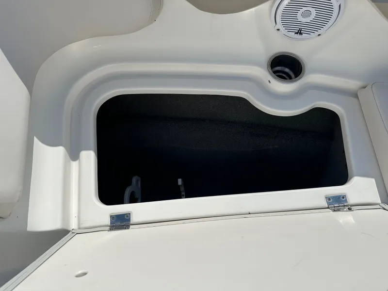 Slide: The Image of Storage compartment in Chaparral 210 SSi boat, year 2008. - 11