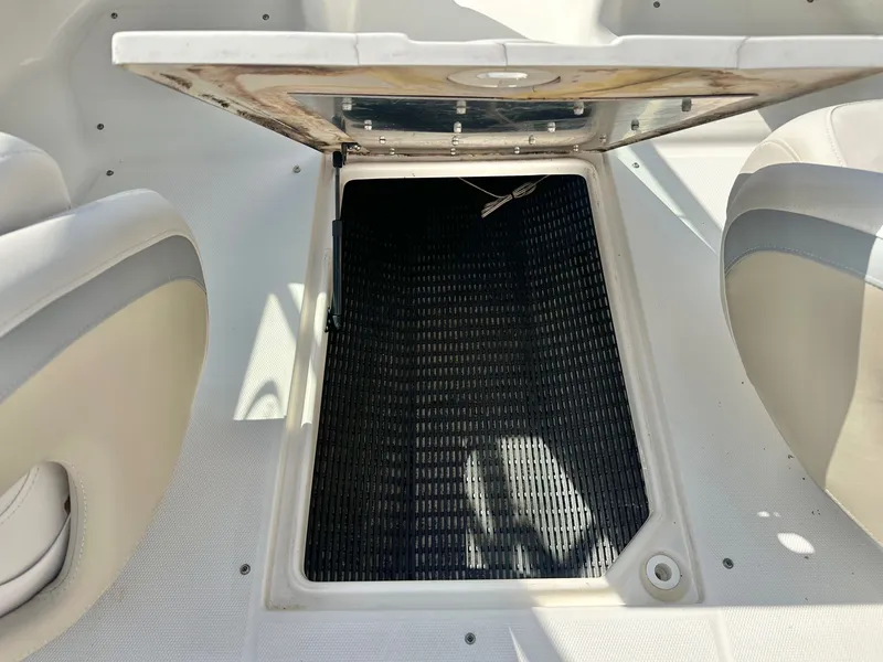 Slide: The Image of Storage compartment in 2008 Chaparral 210 SSi boat. - 13