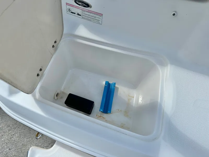 Slide: The Image of Storage compartment in 2008 Chaparral 210 SSi boat. - 26