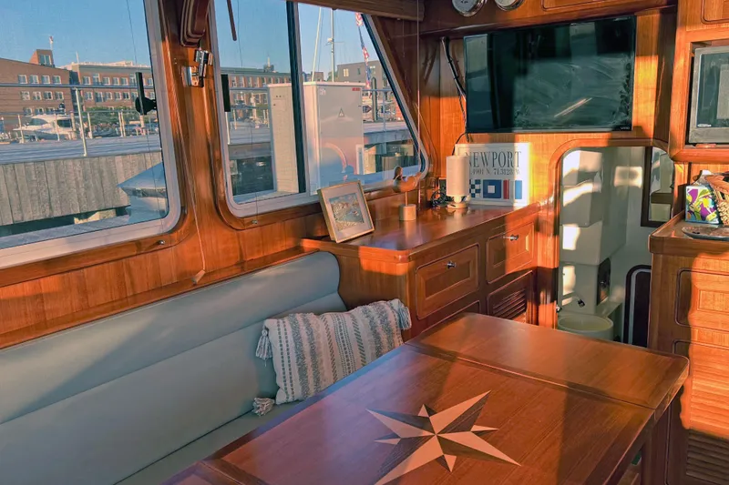 Slide: The Image of 2016 Helmsman Trawlers 38 Pilothouse for sale - Salon / Day Head - Owner Provided - 10