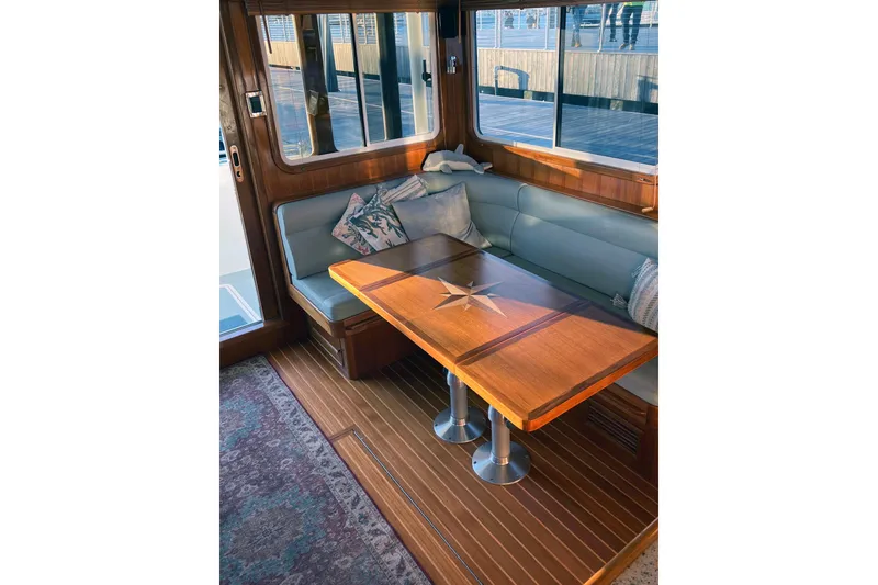 Slide: The Image of 2016 Helmsman Trawlers 38 Pilothouse for sale - Looking Aft - Owner Provided - 2