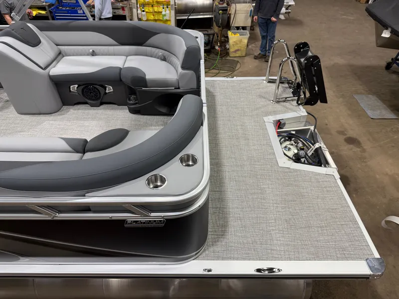 Slide: The Image of 2026 Tahoe LTZ 2385 Quad Lounge with Honda 4-Stroke EFI engine. - 5