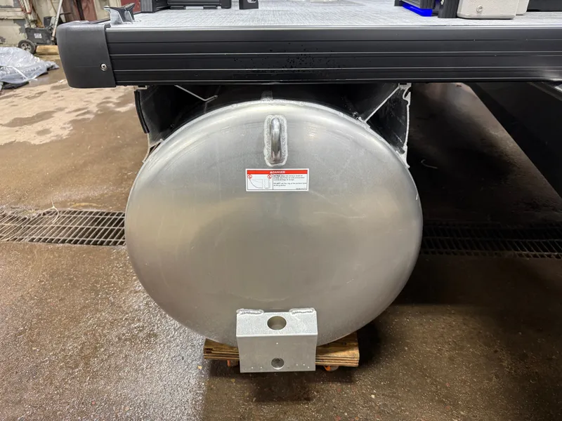 Slide: The Image of Close-up of pontoon end on a 2026 Princecraft 21 Sportfisher 2RS. - 33