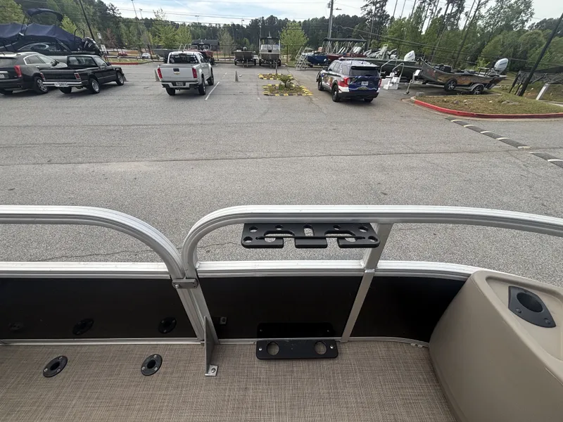 Slide: The Image of Sun Tracker Fishin Barge 20DLX w/Mercury 90ELPT CT 90HP - 4 - Stroke Engine and Trailer Included 2020 - 26