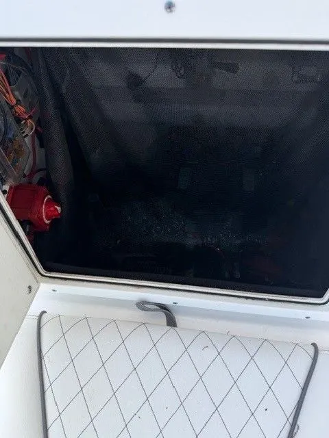 Slide: The Image of Interior of a 2022 Sportsman Masters 207 boat. - 18