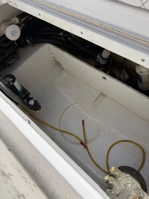 Slide: The Image of Interior of a 2022 Sportsman Masters 207 boat. - 9