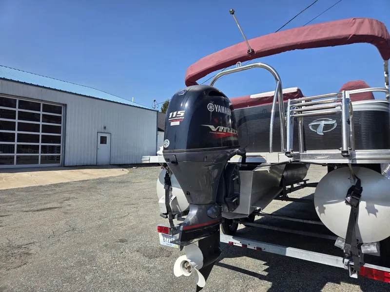 Slide: The Image of 2017 Tahoe LTZ Cruise 24 with Yamaha outboard motor. - 7