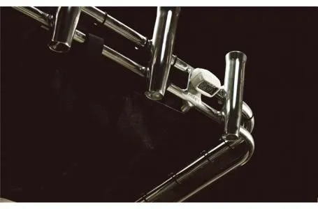 Slide: The Image of Close-up of stainless steel parts on a 2026 Key West 203 FS boat. - 3