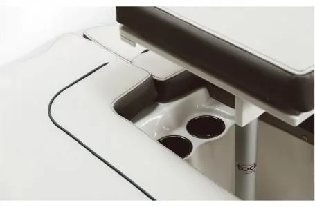 Slide: The Image of Interior of Key West 203 FS 2026 with cup holders. - 9