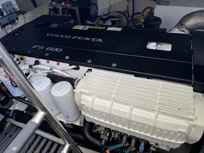 Slide: The Image of Volvo Penta IPS 600 engine in a 2018 Tiara Yachts C44. - 28