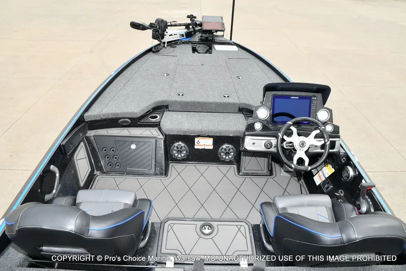Slide: The Image of Interior of 2023 Nitro Z20 Pro with console and seating. - 10