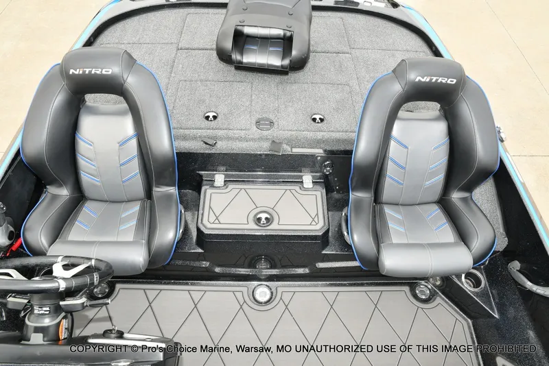 Slide: The Image of Interior of 2023 Nitro Z20 Pro with two seats. - 15