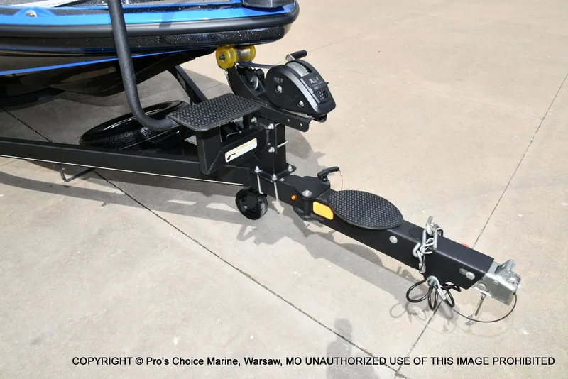 Slide: The Image of 2023 Nitro Z20 Pro boat trailer on concrete surface. - 35