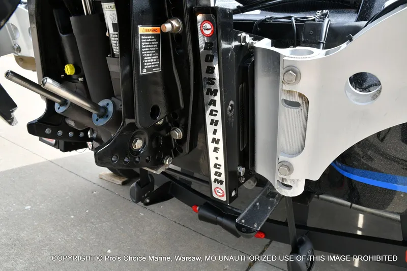 Slide: The Image of Close-up of Nitro Z20 Pro boat stern, 2023 model. - 9