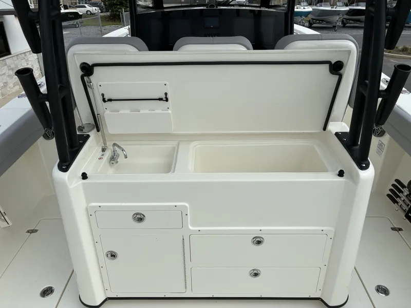 Slide: The Image of Cobia 350 Center Console 2026 - 16