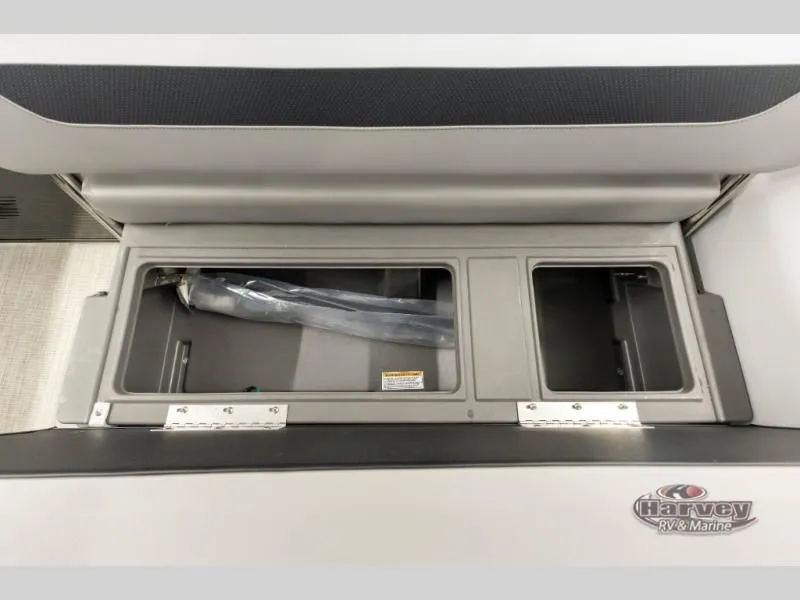 Slide: The Image of Interior view of Sportfisher Sport 23-2S RL 2026 storage compartment. - 18