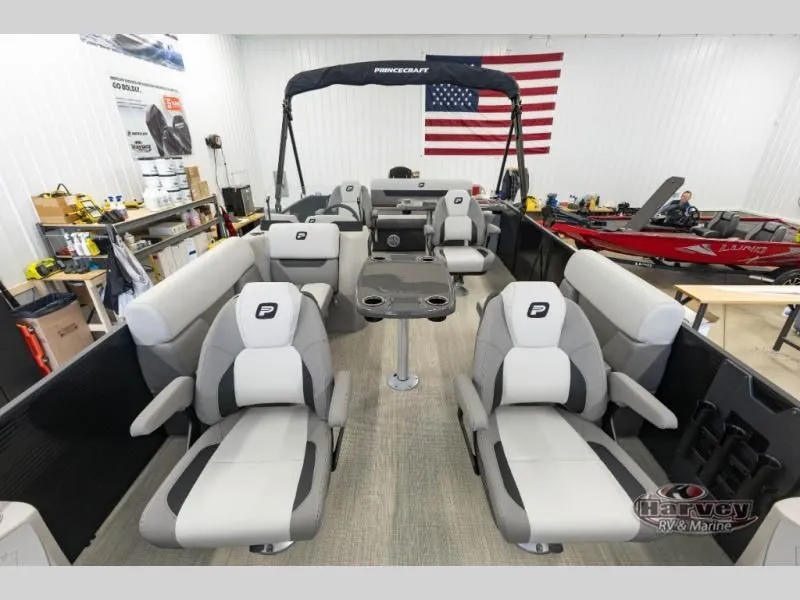 Slide: The Image of Interior of 2026 Sportfisher Sport 23-2S RL with luxurious seating. - 9