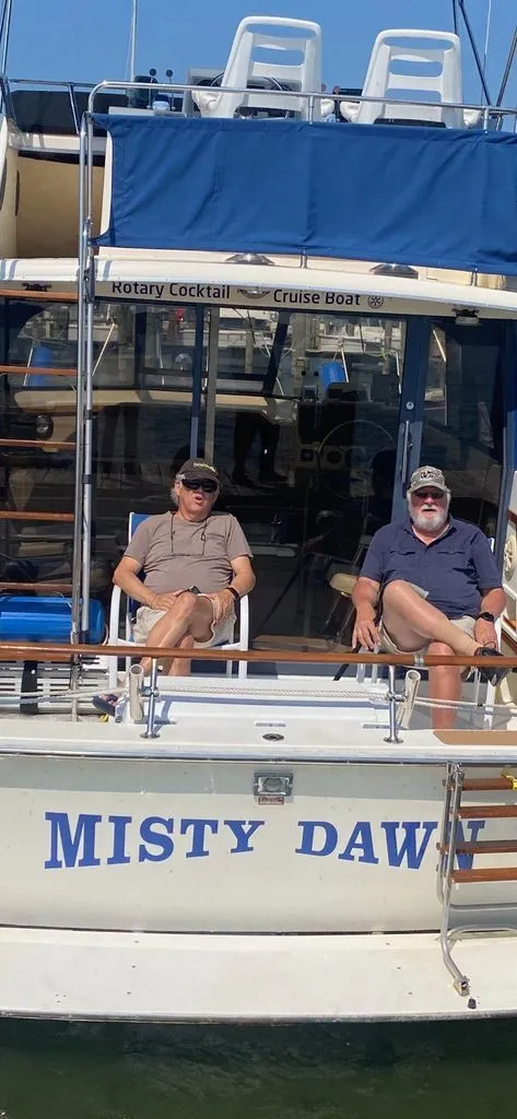 Slide: The Image of Trojan 321 Sedan Flybridge 1986 - 3