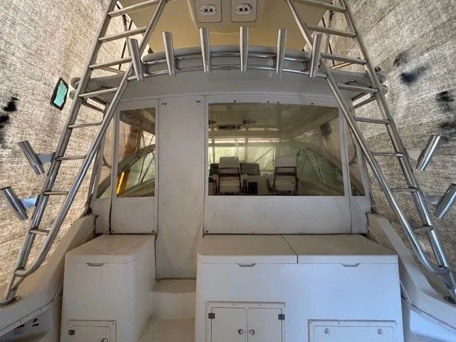 Slide: The Image of Interior view of a 2007 Albemarle 36 Express Fisherman boat. - 3