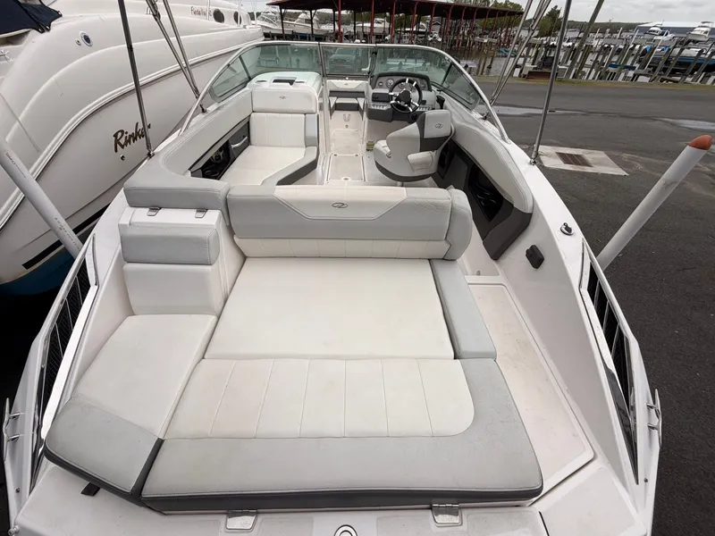 Slide: The Image of Interior view of a 2013 Regal 24 FasDeck boat at the dock. - 9
