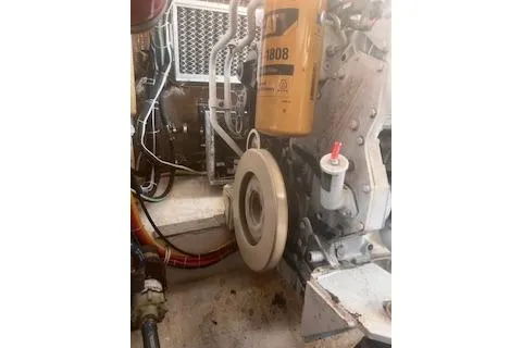 Slide: The Image of Engine compartment of a 2008 Albemarle 360 Express Fisherman boat. - 36