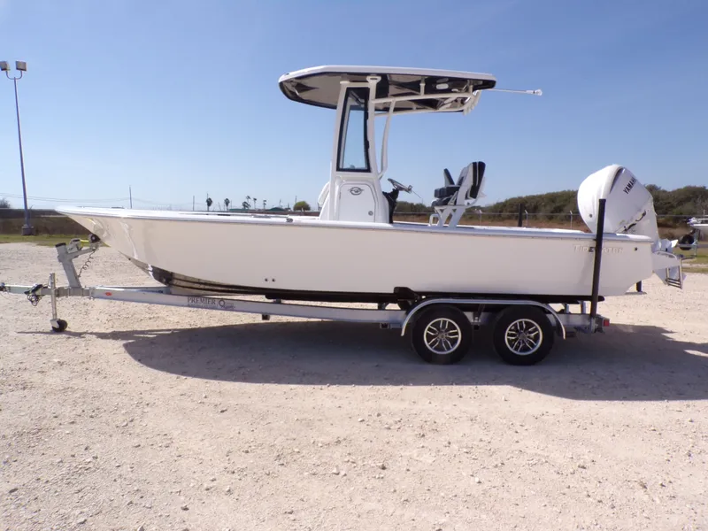 The Image of 2026 Tidewater 2300 Carolina Bay boat on trailer. - 1
