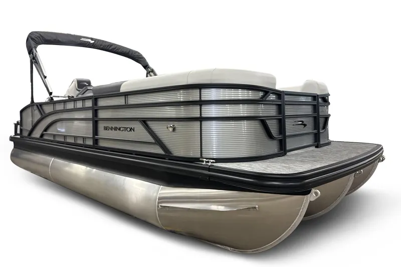 The Image of 2026 Bennington 22 S Swingback pontoon boat with sleek design and modern features. - 1