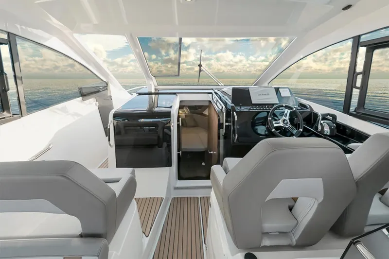 Slide: The Image of Manufacturer Provided Image: Interior of 2025 Beneteau Gran Turismo 32 yacht. - 23