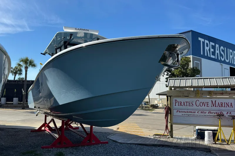 Slide: The Image of 2021 Invincible 36 Open Fisherman boat at Pirates Cove Marina, Panama City Beach. - 3