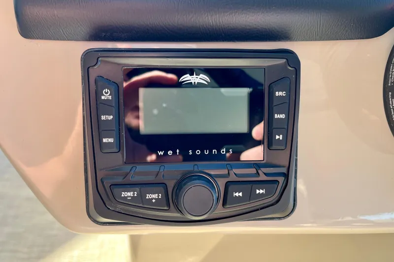 Slide: The Image of Wet Sounds control panel on 2026 Harris Cruiser 210. - 8